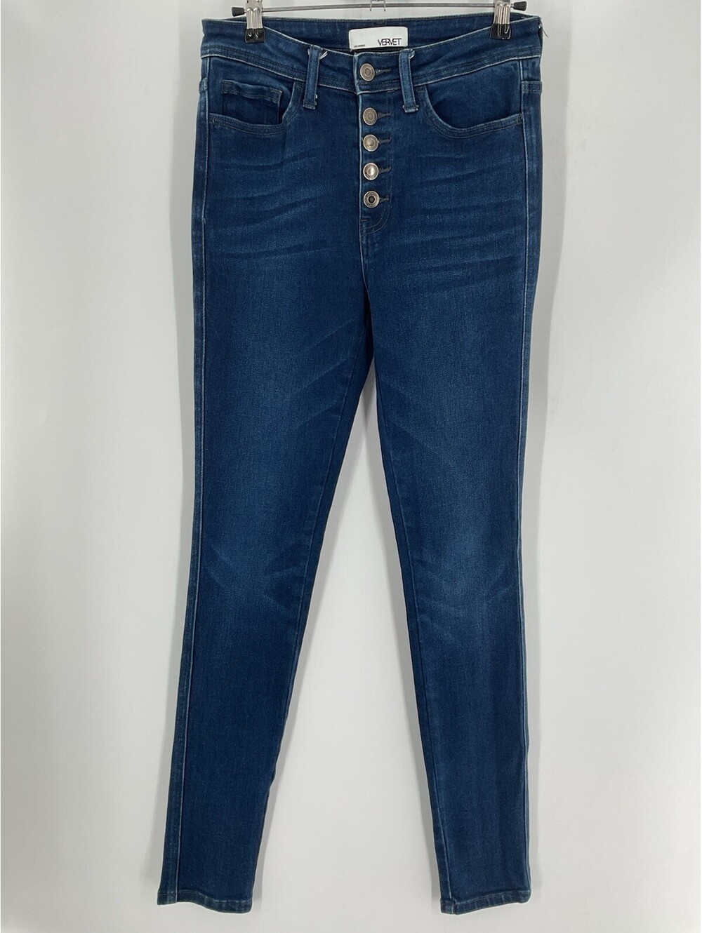 Vervet Women’s Jeans Size 26 Button Fly Dark Wash Blue 137